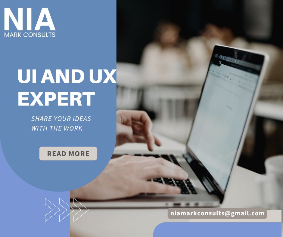 UI and UX - Nia Mark Consults