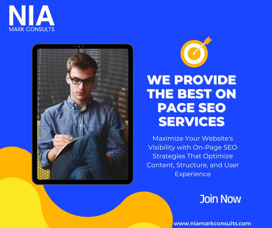 On-Page SEO - Nia Mark Consults