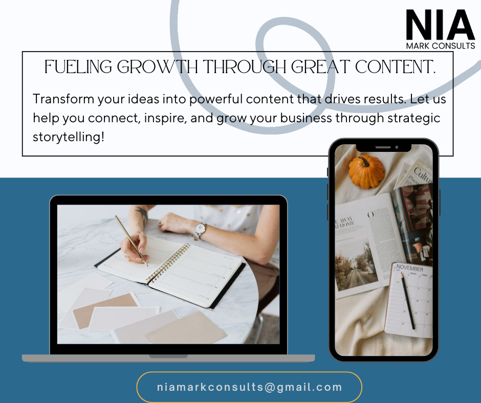 Content Marketing Agency - Nia Mark Consults