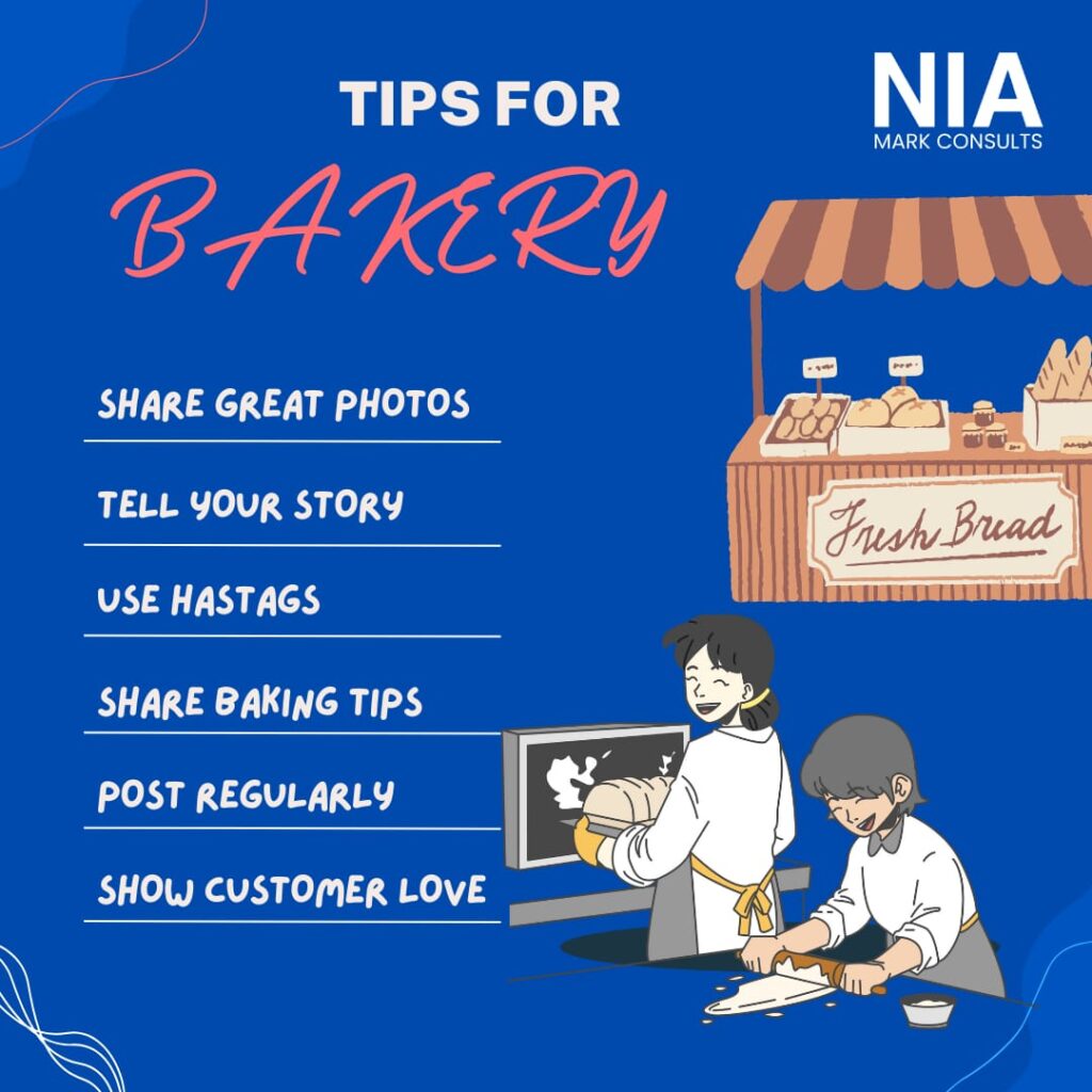 Tips to Grow Your Bakery on social media